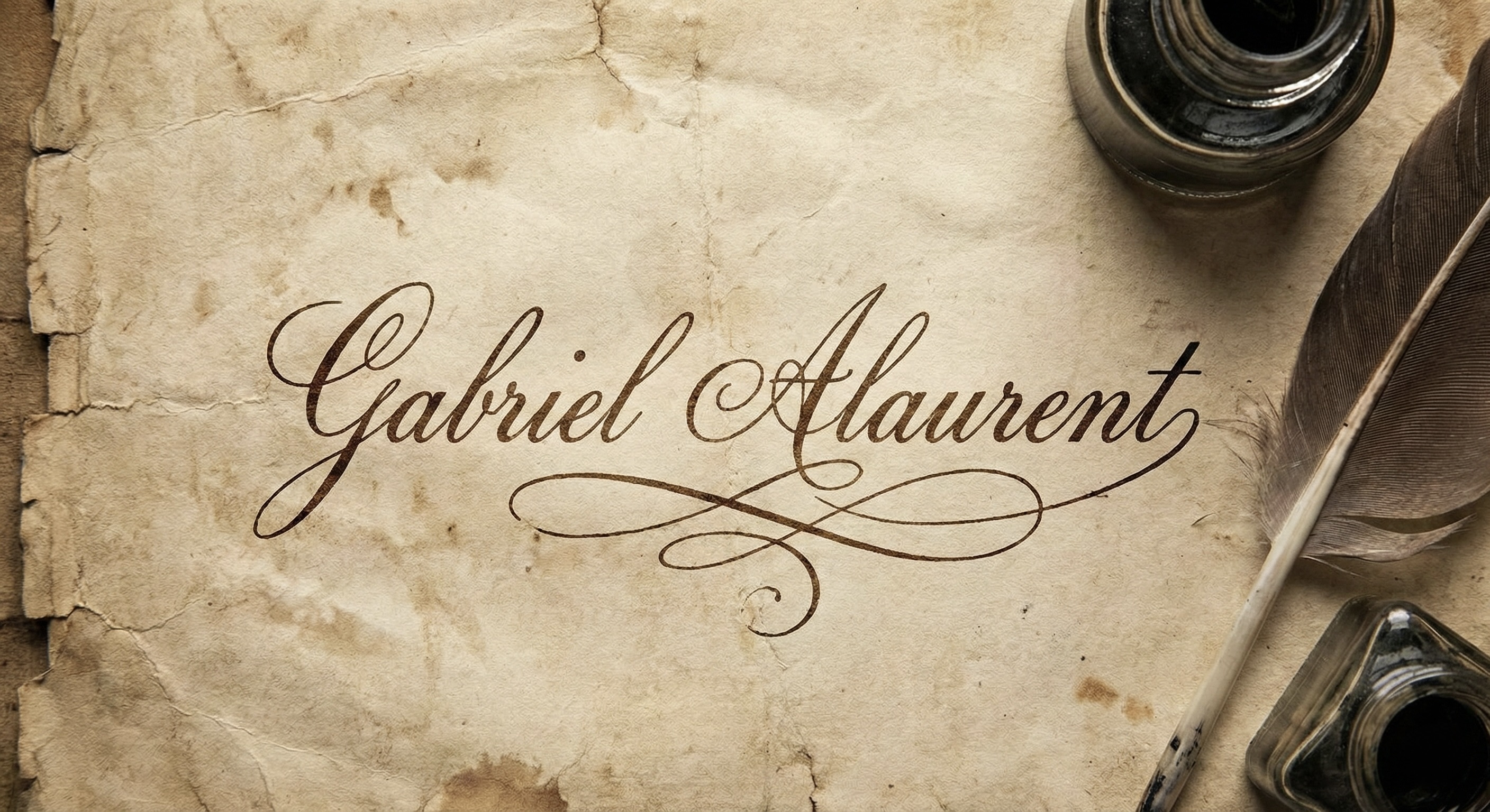 Signature Gabriel Alaurent